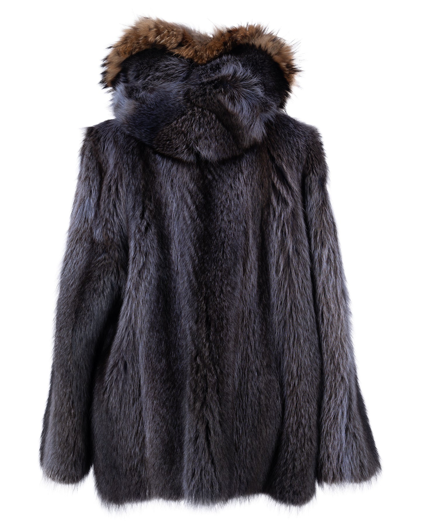 Silver Raccoon Bomber Jacket