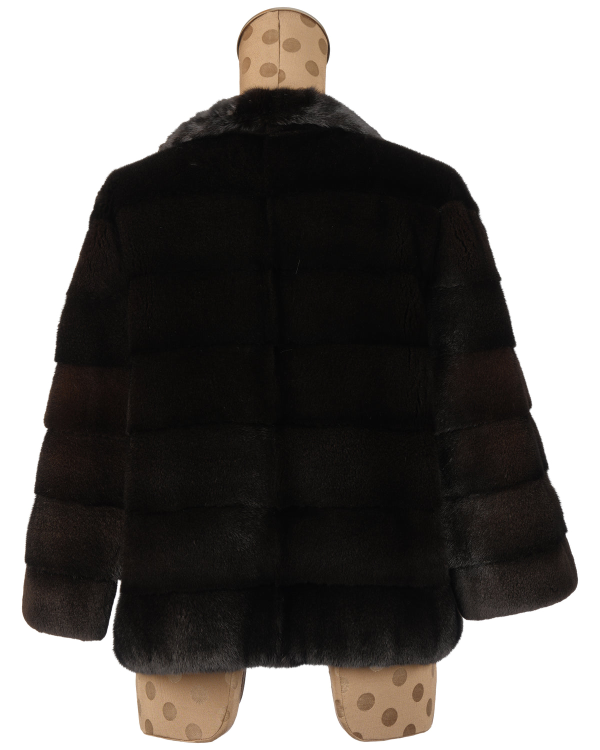 Black Forest Mink Horizontal Jacket