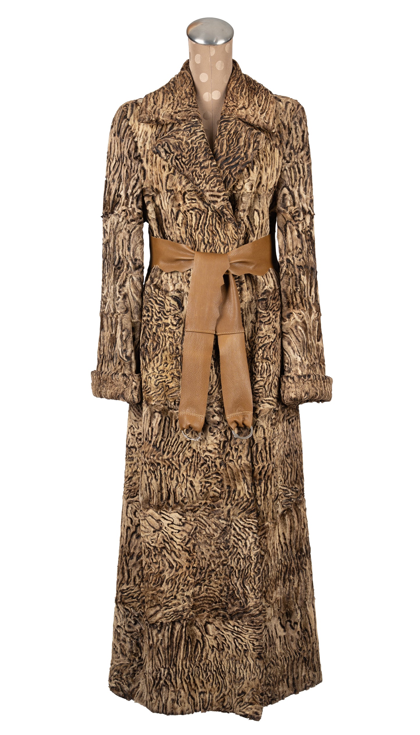 Yellow Dyed Swakara Coat