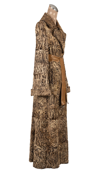 Yellow Dyed Swakara Coat