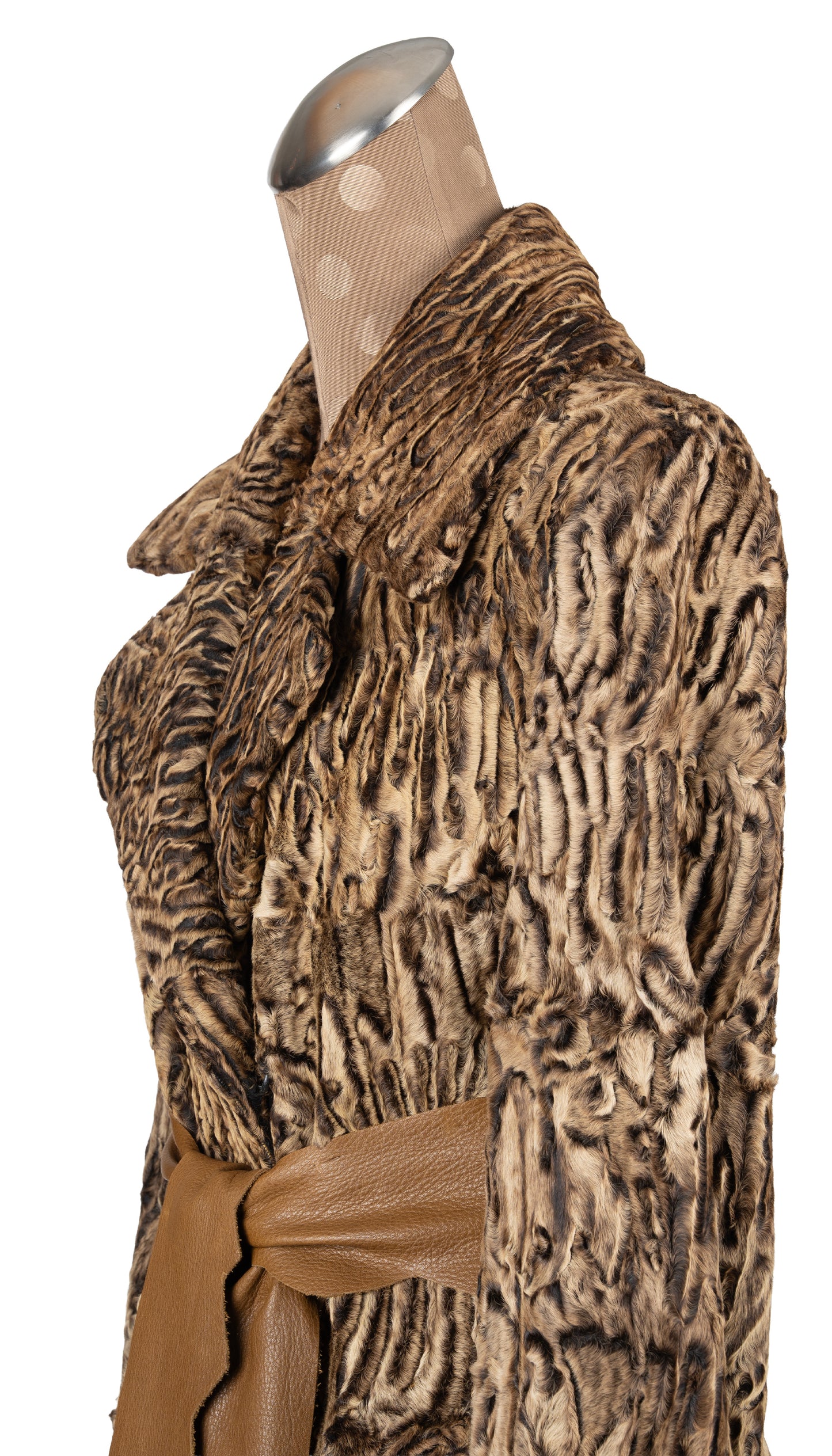 Yellow Dyed Swakara Coat