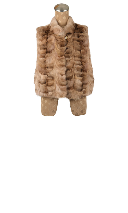 Russian Sable Sectioned Vest