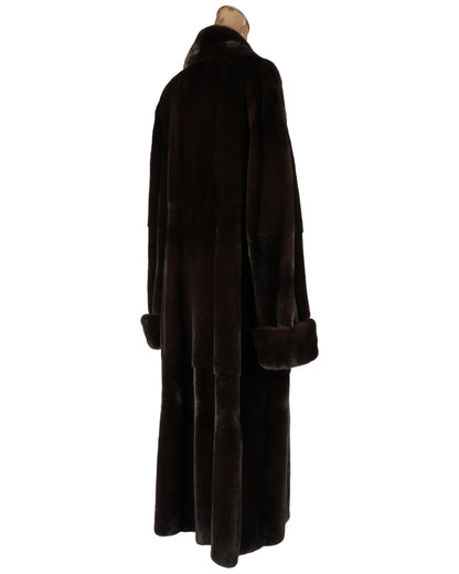 Black Glama Female Mink Coat