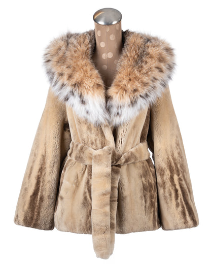 Sheared Canadian Lynx Jacket