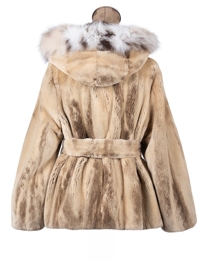 Sheared Canadian Lynx Jacket